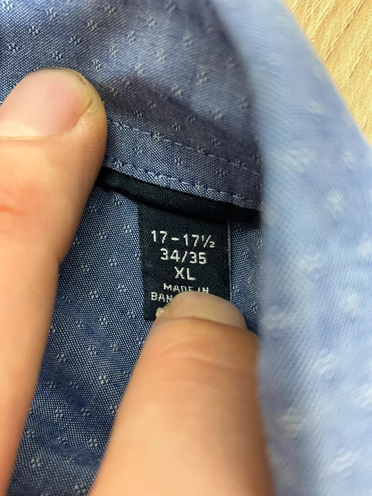 Chemise Tommy Hilfiger Regular Fit XL 17-17.5 Chic Bleu – photo 12